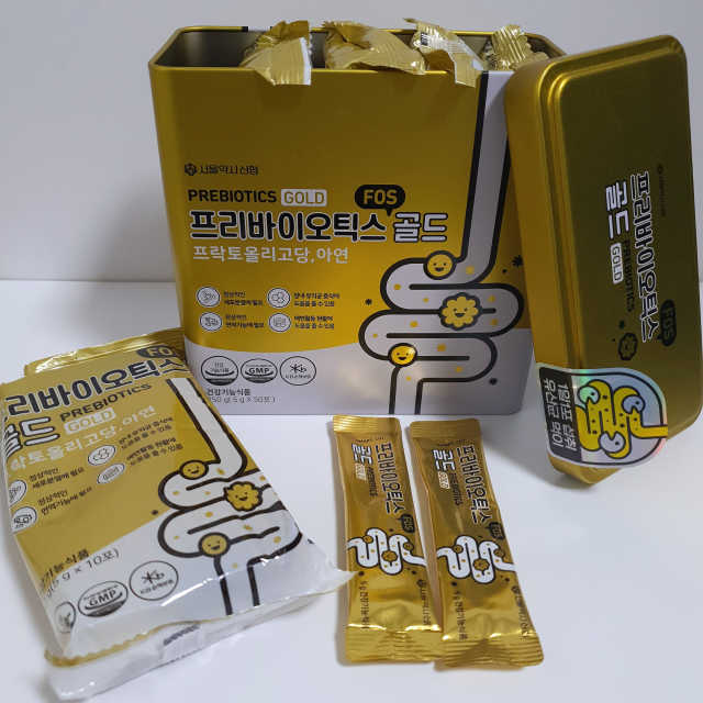 서울약사신협_프리바이오틱스골드_5g x 50포 리뷰 사진