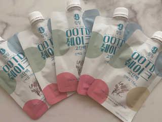 [꾸콤] 참참 OOTD쉐이크 고단백 일주일세트 50g x 5 — 5점을 준 리뷰어가 2020년 10월 올린 사용 사진