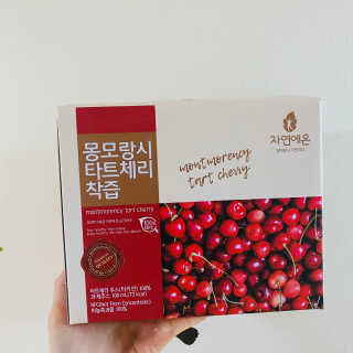 자연에온 몽모랑시 타트체리 착즙 100mL 10개입 2BOX — 5점을 준 리뷰어가 2020년 11월 올린 사용 사진