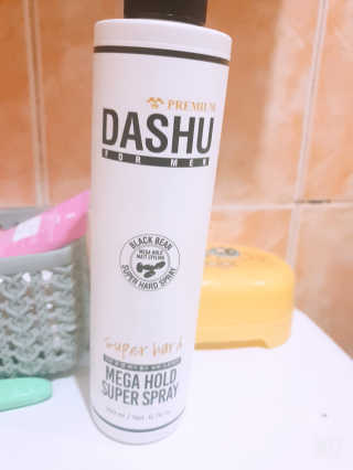 다슈코리아 다슈 포 맨 프리미엄 메가 홀드 슈퍼 스프레이 250ml — 5점을 준 리뷰어가 2020년 8월 올린 사용 사진