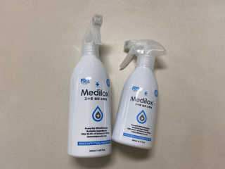 Medilox 메디록스 살균소독제_3종 500ml [택 1] — 5점을 준 리뷰어가 2020년 9월 올린 사용 사진