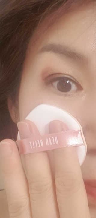 디어벨르 크림쿠션 DEAR BELLE CREAM COUSION — 5점을 준 리뷰어가 2020년 8월 올린 사용 사진