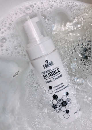 트리티스 [TREATIS] Bubble Foam Cleanser 200ml — 4점을 준 리뷰어가 2021년 1월 올린 사용 사진