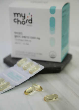 JW중외제약 마이코드 알티지 오메가3 1000 mg — 5점을 준 리뷰어가 2020년 9월 올린 사용 사진