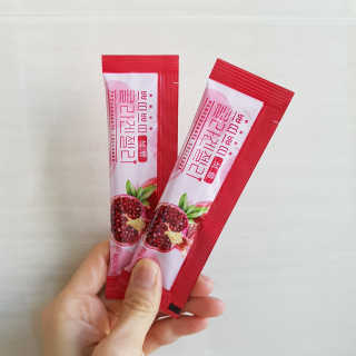 헬스업_쁘띠쁘띠석류콜라겐젤리_20g x 14포 — 5점을 준 리뷰어가 2020년 10월 올린 사용 사진
