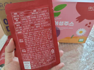 이로아 디어 여성주스_10포 — 3점을 준 리뷰어가 2020년 10월 올린 사용 사진