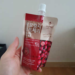 자연에온 몽모랑시 타트체리 착즙 100mL 10개입 2BOX — 5점을 준 리뷰어가 2020년 10월 올린 사용 사진