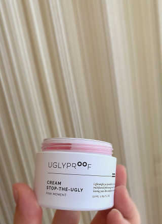 어글리프루프 크림 스탑디어글리 핑크모먼트 50ml — 4점을 준 리뷰어가 2020년 8월 올린 사용 사진