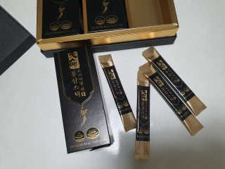헬스업_천명진프리미엄홍삼스틱_10ml x 30포 — 5점을 준 리뷰어가 2020년 9월 올린 사용 사진
