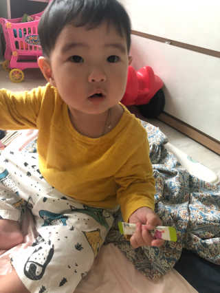 [풀무원베이비밀] 프로바이오락 베이비 튼튼 유산균 — 5점을 준 리뷰어가 2020년 8월 올린 사용 사진