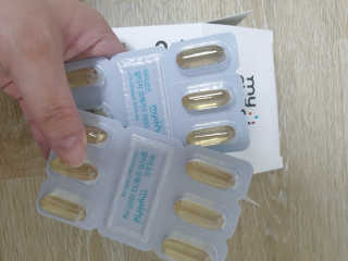JW중외제약 마이코드 알티지 오메가3 1000 mg — 4점을 준 리뷰어가 2020년 8월 올린 사용 사진