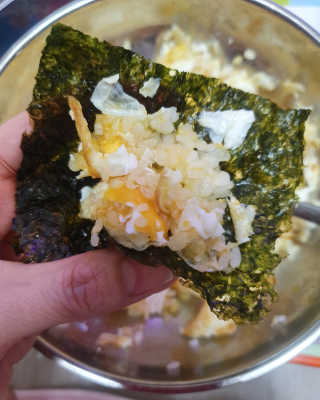 광천우리맛김 바삭하고 고소한 광천우리재래전장김 15봉 — 5점을 준 리뷰어가 2020년 6월 올린 사용 사진