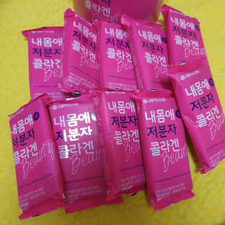 서울약사신협_내몸애뷰티 저분자콜라겐_2.5g 100포 — 5점을 준 리뷰어가 2020년 6월 올린 사용 사진