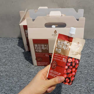 자연에온 몽모랑시 타트체리 착즙 100mL 10개입 2BOX — 5점을 준 리뷰어가 2020년 10월 올린 사용 사진