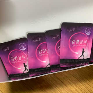 [감량공식] 다이어트 건강기능식품 신규 캠페인 — 4점을 준 리뷰어가 2020년 4월 올린 사용 사진