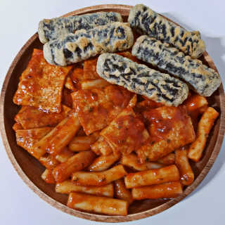 화곡미담 옛날 떡볶이 — 5점을 준 리뷰어가 2020년 4월 올린 사용 사진
