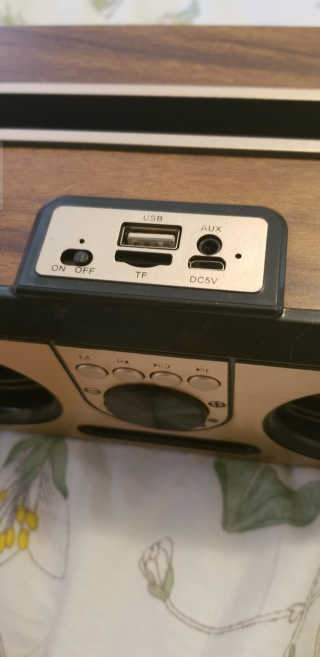 SEVIZ RETRO20W 레트로 블루투스 스피커 — 5점을 준 리뷰어가 2020년 7월 올린 사용 사진