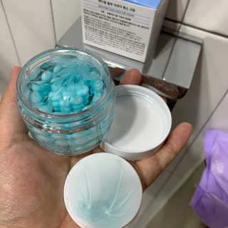 메디필 블루 아쿠아 톡스 크림 — 5점을 준 리뷰어가 2020년 7월 올린 사용 사진