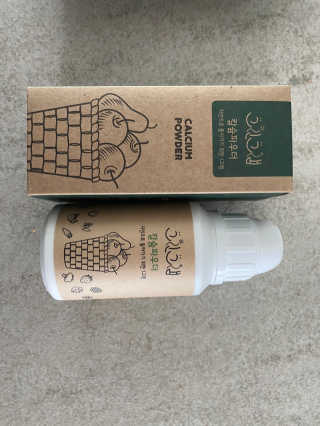 친환경 과일세정제 그린그램 칼슘파우더 1통 150g — 5점을 준 리뷰어가 2020년 6월 올린 사용 사진