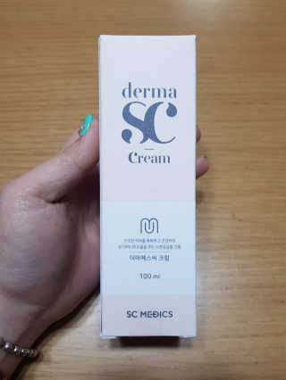 derma SC-Cream 더마에스씨 크림 100ml — 5점을 준 리뷰어가 2020년 4월 올린 사용 사진