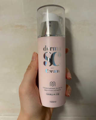derma SC-Cream 더마에스씨 크림 100ml — 5점을 준 리뷰어가 2020년 4월 올린 사용 사진