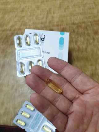 JW중외제약 마이코드 알티지 오메가3 1000 mg — 5점을 준 리뷰어가 2020년 7월 올린 사용 사진