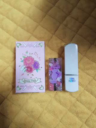 꼬메맘마 네이처 달리아핑크 립컬러 — 5점을 준 리뷰어가 2020년 4월 올린 사용 사진