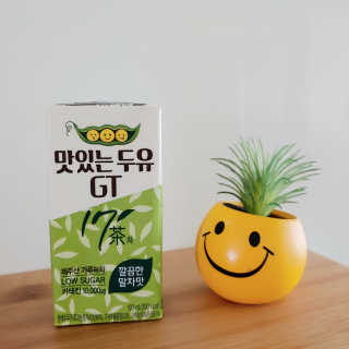 남양유업 맛있는두유GT 17차 깔끔한말차맛 — 5점을 준 리뷰어가 2020년 9월 올린 사용 사진