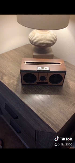 SEVIZ RETRO20W 레트로 블루투스 스피커 — 5점을 준 리뷰어가 2020년 10월 올린 사용 사진