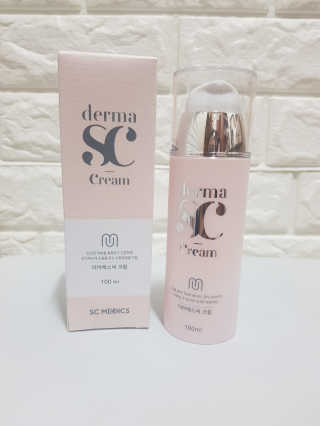 derma SC-Cream 더마에스씨 크림 100ml — 5점을 준 리뷰어가 2020년 4월 올린 사용 사진