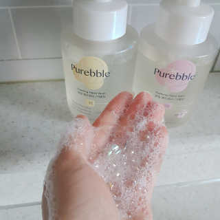 Purebble 당김없이 속촉촉_퓨어블 핸드워시 3종 [랜덤발송] — 4점을 준 리뷰어가 2020년 8월 올린 사용 사진