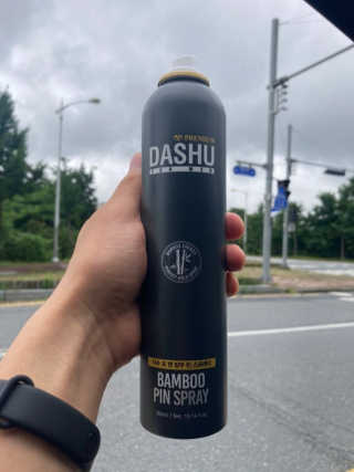 다슈코리아 다슈 포 맨 프리미엄 밤부 핀 스프레이 300ml — 5점을 준 리뷰어가 2020년 7월 올린 사용 사진