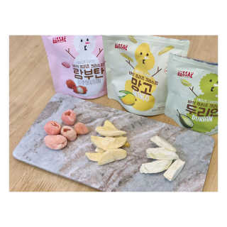 BASSAK 바삭 프리즈 크리스피 3종 — 4.5점을 준 리뷰어가 2020년 9월 올린 사용 사진