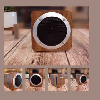 SEVIZ MINI10W 레트로 블루투스 스피커 — 5점을 준 리뷰어가 2020년 8월 올린 사용 사진