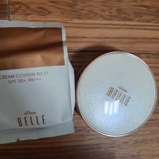 디어벨르 크림쿠션 DEAR BELLE CREAM COUSION — 5점을 준 리뷰어가 2020년 7월 올린 사용 사진