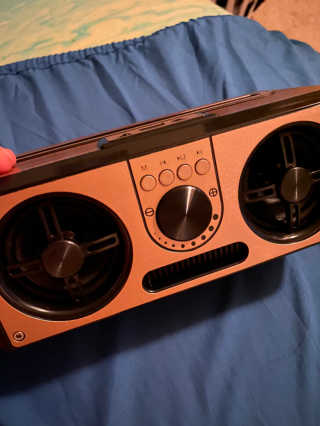 SEVIZ RETRO20W 레트로 블루투스 스피커 — 5점을 준 리뷰어가 2020년 7월 올린 사용 사진