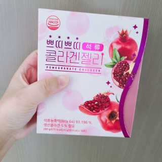 헬스업_쁘띠쁘띠석류콜라겐젤리_20g x 14포 — 5점을 준 리뷰어가 2020년 9월 올린 사용 사진