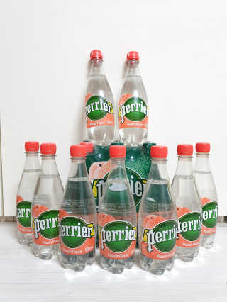 페리에 피치 500ml 투명페트 — 5점을 준 리뷰어가 2020년 11월 올린 사용 사진