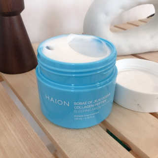 바르는콜라겐 하이온 제주바다보배 슬리핑마스크 100mL — 4.5점을 준 리뷰어가 2020년 6월 올린 사용 사진