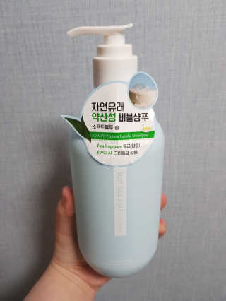 멈칫 향기좋은 약산성 샴푸, 단백질 퀵트리트먼트 택1 — 5점을 준 리뷰어가 2020년 7월 올린 사용 사진