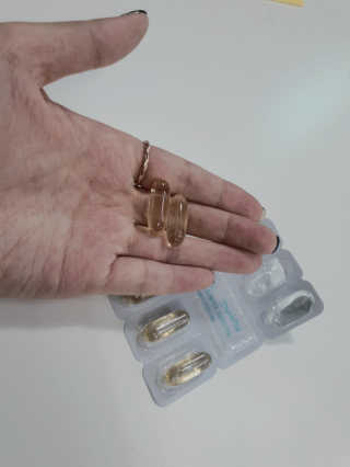 JW중외제약 마이코드 알티지 오메가3 1000 mg — 4.5점을 준 리뷰어가 2020년 9월 올린 사용 사진