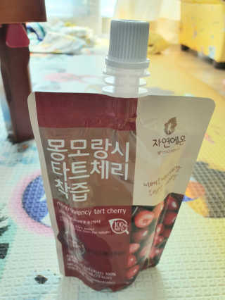 자연에온 몽모랑시 타트체리 착즙 100mL 10개입 2BOX — 5점을 준 리뷰어가 2020년 10월 올린 사용 사진