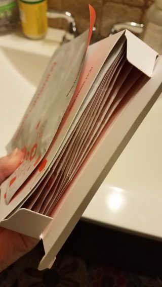 트리티스 [Treatis] Facial Sheet Mask — 5점을 준 리뷰어가 2020년 11월 올린 사용 사진