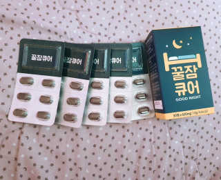 조은약초 꿀잠큐어 제주 감태추출물 감태정 600mg — 5점을 준 리뷰어가 2020년 5월 올린 사용 사진