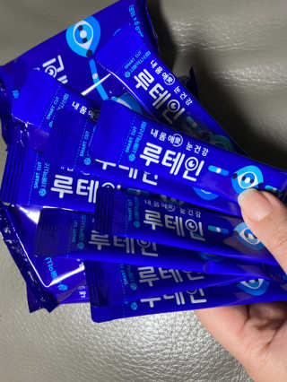 서울약사신협_내몸애눈건강루테인_2g x 50포 — 5점을 준 리뷰어가 2020년 12월 올린 사용 사진