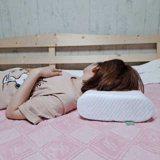 포유 메모리폼 경추베개 자모니베개 — 4점을 준 리뷰어가 2020년 9월 올린 사용 사진