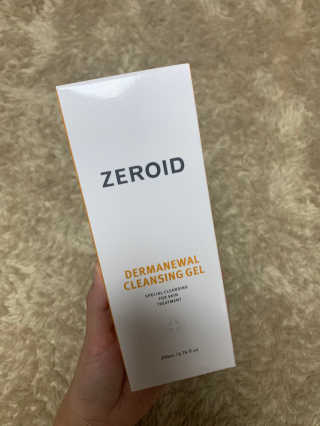 제로이드 더마뉴얼 클렌징 젤 — 5점을 준 리뷰어가 2020년 8월 올린 사용 사진