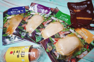바로 먹는 아침 실온보관 닭가슴살 6종 — 5점을 준 리뷰어가 2020년 9월 올린 사용 사진