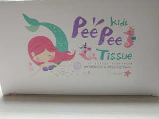 코리인제이아일랜드 키즈 피피티슈  Kids Pee Pee Tissue — 5점을 준 리뷰어가 2020년 11월 올린 사용 사진