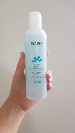 바베 BABE 바베 바이-페이즈 미셀라 오일 — 4점을 준 리뷰어가 2020년 6월 올린 사용 사진